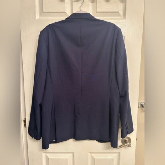 Club Monaco Loro Piana Zelander Fabric Blue Blazer Jacket - Picture 2 of 7
